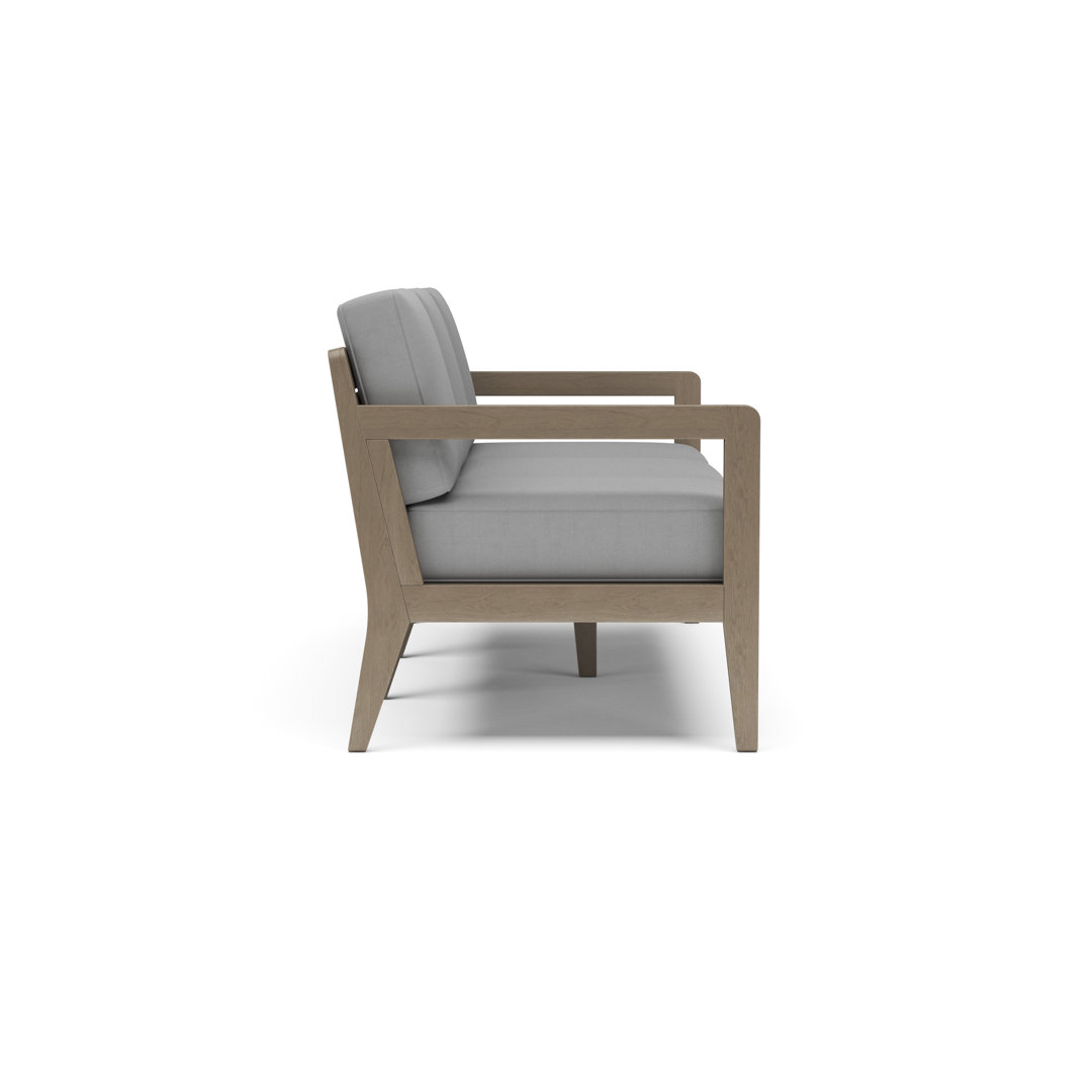 Ojai Sustain 68.5" Wide Outdoor Patio Sofa with Cushions